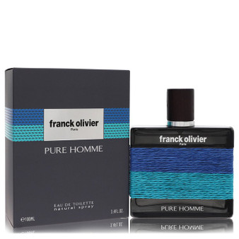 UD2 Franck Olivier Pure Homme Franck Olivier 3.4 oz Eau De Toilette Spray for Men Long Lasting Men's Perfume Glass Bottle 50ml