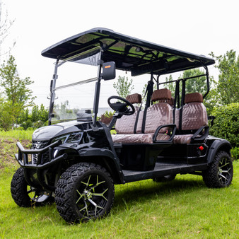 2025 Multifunctional 6 Person Electric Sightseeing Golf Cart Lifted Golf Carts With CE