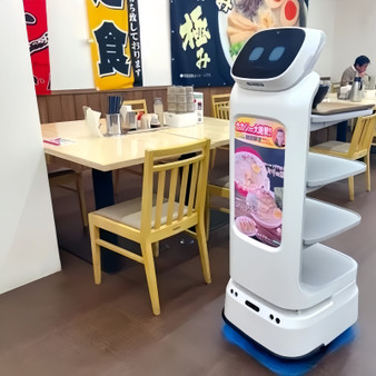 Intelligent Service Robot Commercial Waiter Robot AI Server Robert Auto Charge for Self-Driving Food Delivery Robot