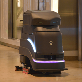 Outdoor Sweeper Robot Commercial Industrial Unmanned Robotic Street Floor Sweeper Cleaning Robot