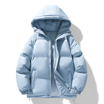2026 new arrival winter jacket sill-like cotton jackets men,mens fashion thicken warm parkas trench coat male size M-4XL