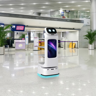 Robot Delivery Intelligent Catering Service Robot for Waiter Restaurant Service Food Delivery Auto Charger Waiter Robot