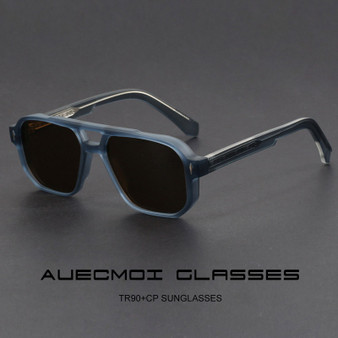 Vintage Punk Pilot Square Sunglasses Women For Men Fashion Luxury Brand Designer Shades Outdoor Driving Popular Male Sun Glasses