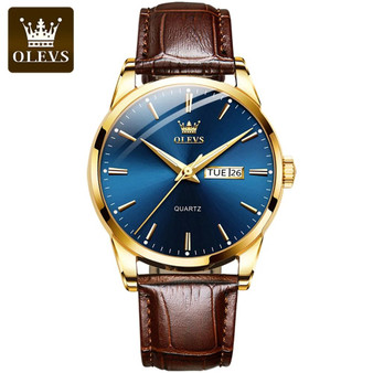 OLEVS 6898 Luxury Business Men's Watches Waterproof Quartz Male Wristwatch Fashion Luminous Watches for Men