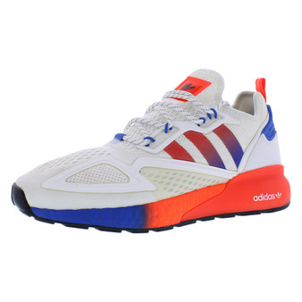 For ZX 2K FV9996 for Men's Fashion Sneakers Cloud White/Solar Red/Blue Gym Tennis EVA Mesh Insole Summer-Spring