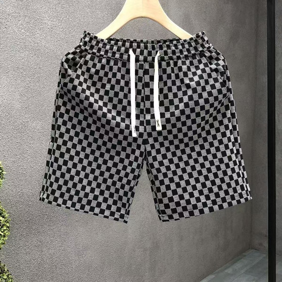 Summer casual shorts thin loose fashionable men's ins sports five-point beach pants