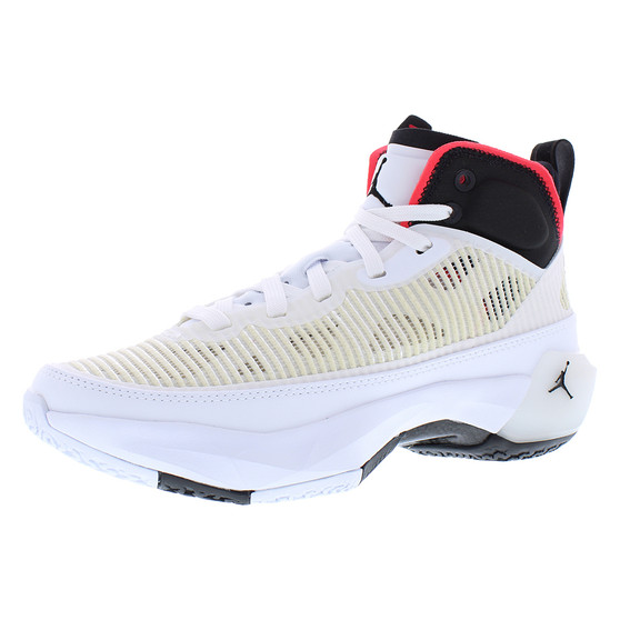 Jordan Air XXXVII GS Boys Shoes Color: White/Black  100% Authentic