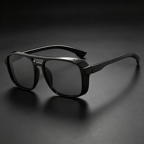 Classic Steampunk Style Sunglasses Men Women Brand Designer Retro Square Sun Glasses Colorful Lens Vintage Eyewear UV400