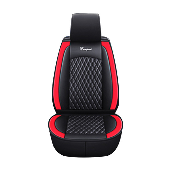 Black Red Car Seat Covers  5-Seats Protection Cushion Ct0008  Universal Seat Cover