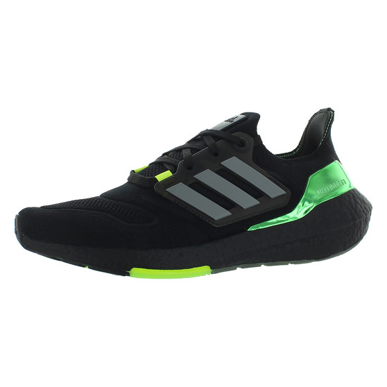 For Ultraboost 22 Men's Running Shoes Core Black Iron Metallic Beam Green GX5917 China 100% Authentic