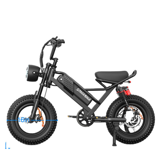 Kids Electric Bike 750W Fat Tire Mountain E-bike US Warehouse Wholesale Mini Electric Cycle for Boys Dropshipping Ready