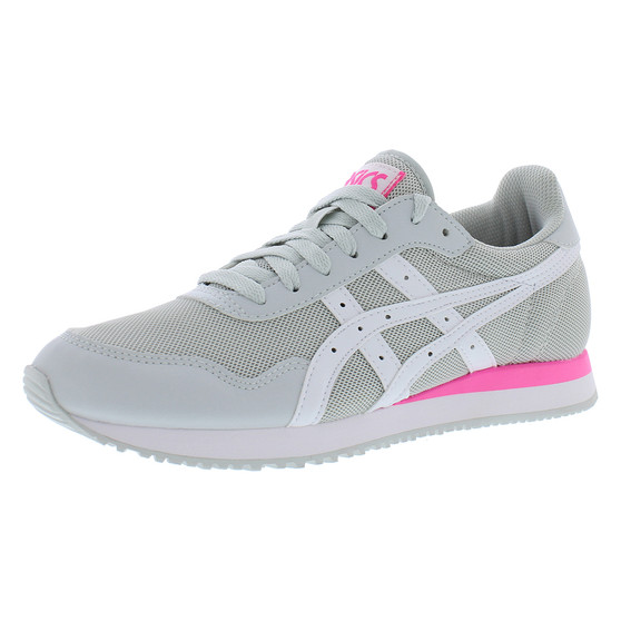 Asics Tiger Runner Womens Shoes Color Grey/White | 100% Authentic