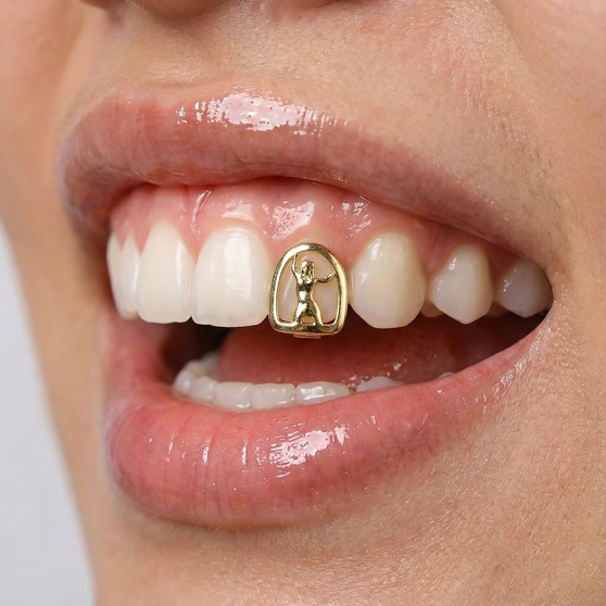 1Piece Of Hip-Hop Jewelry Designed Based On The Statue Of Liberty, It Is Perfect For Use At Parties And Music Festivals.