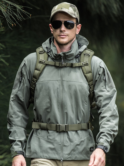Outdoor Lightweight Commuter Tactical Jacket Charge Soft Shell Jacket Men's Windproof Water-repellent Mountaineering Jacket