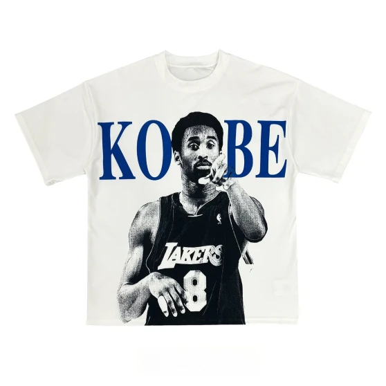 New Basketball Star KOBE Printed Graphic T-shirt Men's and Kids Short Sleeve T-shirt High Quality Men's Clothing Street Wear