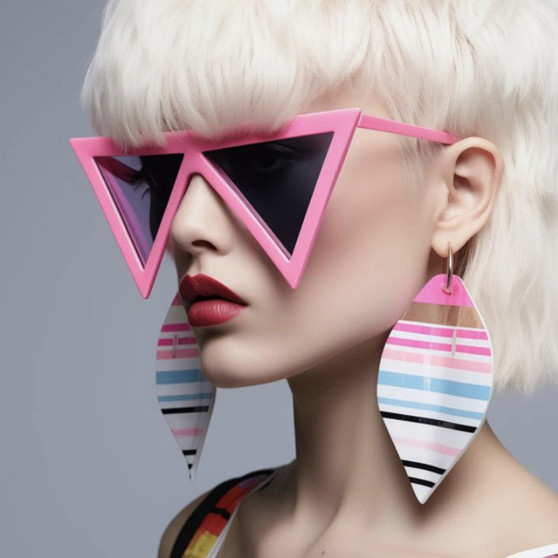 Fashion Y2k Triangle Punk Shades Sunglasses Goggle Women Men Big Frame Steampunk Sun Glasses Trend Windproof Eyewear gafas de so