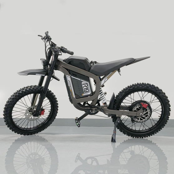 US Warehouse Stock Electric Dirt Bike 50mph Full Suspension 72V Motocross Mountain Hilly Off Road Electric Racing Bike