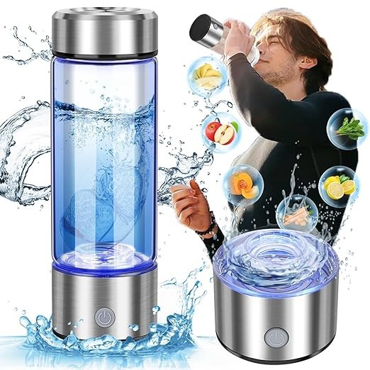 New Hydrogen Water Bottle 420ml Hydrogen Water Generator Hydrogen Hydrogen-rich Water Bottles