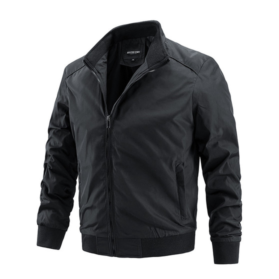 Spring Autumn Jacket Men Casual Coat Men Jacket Outdoors Fashion Zipper Jacket Men Clothing Big Size