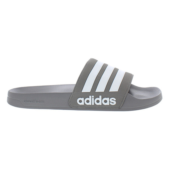 For Adilette Men's Sandals Grey/White Shower Shoes Vietnam Model MSS-B42212 | 100% Authentic
