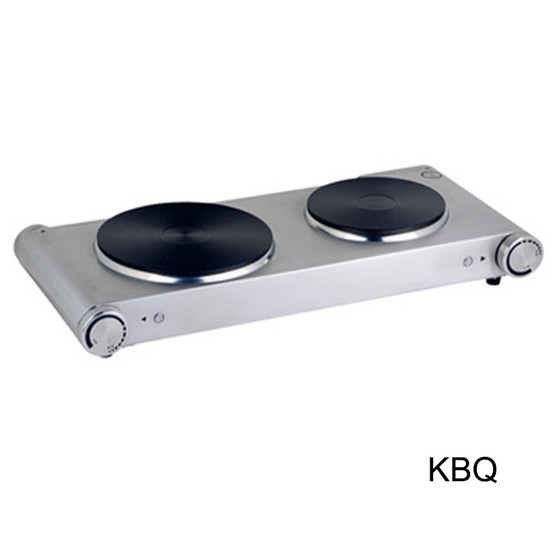 Double Burners Electric Hot Plate for Cooking Portable 2500w Easy to Clean Kitchen Stove