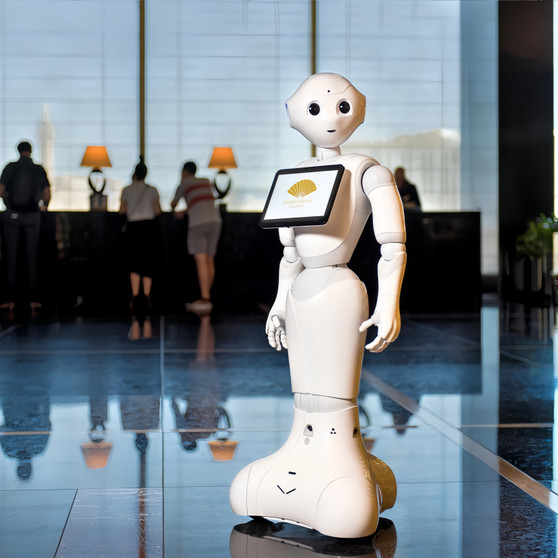 Commercial Reception Robots Robot Restaurant Restaurant Robots Reception Robot
