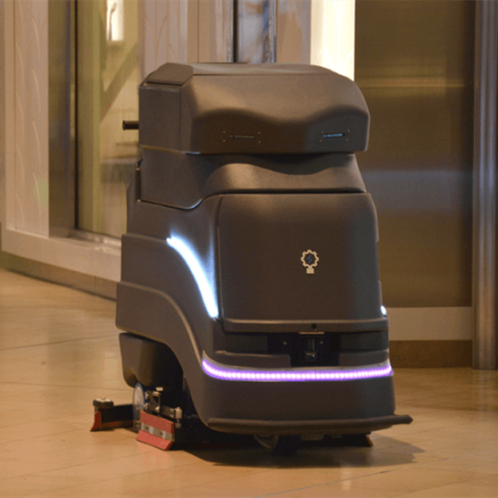 Outdoor Sweeper Robot Commercial Industrial Unmanned Robotic Street Floor Sweeper Cleaning Robot