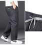 Plus Size 12XL Pants Men Casual Trousers Elastic Waist Straight Pants Male Fashion Grey Black Pants Big Size 10XL 12XL