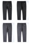 Plus Size 12XL Pants Men Casual Trousers Elastic Waist Straight Pants Male Fashion Grey Black Pants Big Size 10XL 12XL