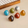 PuRui 6 Color Boho Irregular Geometry Resin Chunky Rings for Women Trendy Vintage Acrylic Knuckle Rings Charm Aesthetic Jewelry