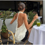 Sexy Pleated Strapless Maxi Dress Women Chic Solid Sleeveless Backless Loose Long Dresses 2026 Summer Lady Vacation Beach Outfit