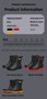Fashionable Men's Rain Boots Mid-Calf Waterproof Anti-Slip Reflective Fishing Shoes EVA Sole Plastic Upper China Made