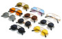 SHAUNA Retro Metal Double Bridges Round Sunglasses Women Fashion Gradient Mirror Eyewear Men Trending Punk Spring Sun Glasses
