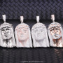 Hot Sell 925 Silver VVS Moissanite Diamond Set Jesus Pendant Men Fashion Hip Hop Jewelry Iced Out Jesus Pendant