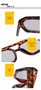 Vintage Square Sunglasses for Women Men Thick Frame Double Bridges Eyewear Female Fashion Chic Polygon Sun Glasses Leopard Blue