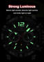 POEDAGAR 912 Luxury Man Wristwatch Sport Chronograph Waterproof Luminous Watches for Men Casual Quartz Silicone Men Watch Reloj