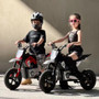 New Large Kid's Electric Motorcycle 3-10 Years Old Rechargeable Plastic Two-Wheeled Unisex Ride-On Toy