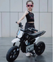 New Large Kid's Electric Motorcycle 3-10 Years Old Rechargeable Plastic Two-Wheeled Unisex Ride-On Toy