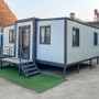 Factory Direct Supply Ready-Made 20Ft Container House with 3 Rooms Expandable Extendable Steel Mini Prefab House for Outdoor Use