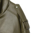 MUJER Faux Leather Cropped Jacket Women Bomber Demi-season Jackets for Women Long Sleeve Women's Coats Zip Overcoat Jacket Women