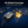 Portable 4G Car GPS Tracker Anti-Theft, Pickup Trucks Live Tracking, Motion & Tamper Alert, 30+ Days Standby with SIM - Paid APP