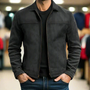 Spring Autumn Men's Faux Leather Jacket Fashion Zippers Turn Down Collar Moto Biker Outerwear Men Korean Style Motorcycles Coats