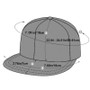Unisex Personality A Letter Embroidery Hip-hop Hats Outdoor Adjustable Casual Baseball Caps Sunscreen Hat