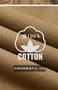 Autumn and Winter Jackets for Men with Thick and Warm Cotton Jackets Men Fur Collar Loose Oversized Cotton Jacket Cargo Jackets