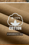 Autumn and Winter Jackets for Men with Thick and Warm Cotton Jackets Men Fur Collar Loose Oversized Cotton Jacket Cargo Jackets