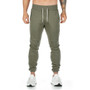 Black Joggers Sweatpants Men Slim Casual Pants Solid Color Gym Workout Cotton Sportswear Autumn Male Fitness Crossfit Trackpants