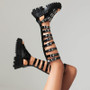 MORAZORA Size 35-44 New Mixed Color Gladiator Sandals Women Sexy Buckle Hollow Summer Shoes Black Ladies Platform Women Shoes