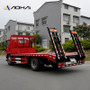 New FAW 4x2 Diesel Fuel Flatbed Cargo Tow Rescue Vehicle 2080 Single Cab Euro 2 Emission Manual Transmission Wrecker Truck