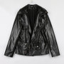 Mauroicardi Spring Red Crocodile Pattern Faux Leather Biker Jacket Long Sleeve Zipper Plus Size Designer Men Clothing 4xl 5xl