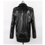 Mauroicardi Spring Red Crocodile Pattern Faux Leather Biker Jacket Long Sleeve Zipper Plus Size Designer Men Clothing 4xl 5xl